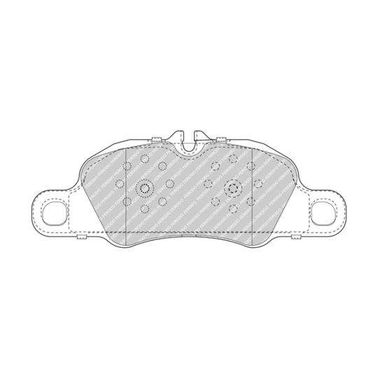 FDB5018 - Brake Pad Set, disc brake 