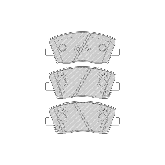 FDB5045 - Brake Pad Set, disc brake 