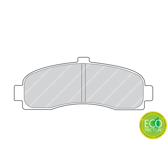 FDB859 - Brake Pad Set, disc brake 