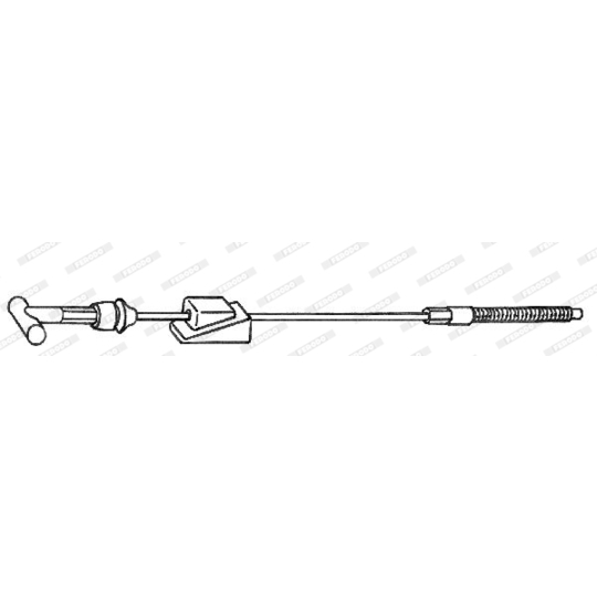 FHB432977 - Cable, parking brake 