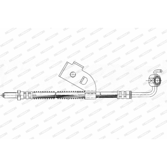 FHY2422 - Brake Hose 