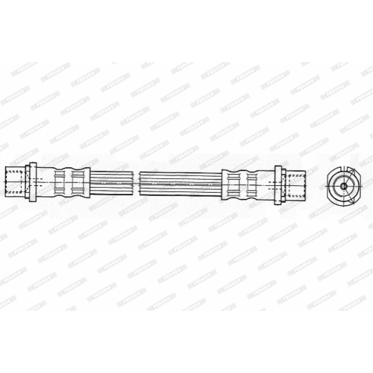 FHY2477 - Brake Hose 