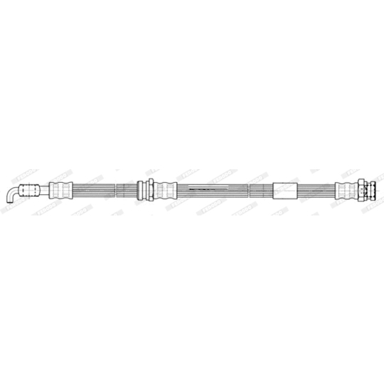 FHY2536 - Brake Hose 