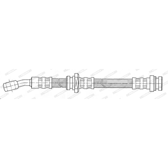 FHY2588 - Brake Hose 