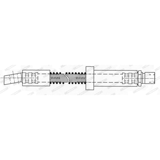 FHY2586 - Brake Hose 