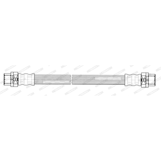 FHY2654 - Brake Hose 