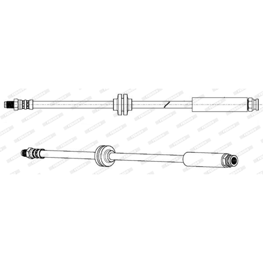 FHY2688 - Brake Hose 