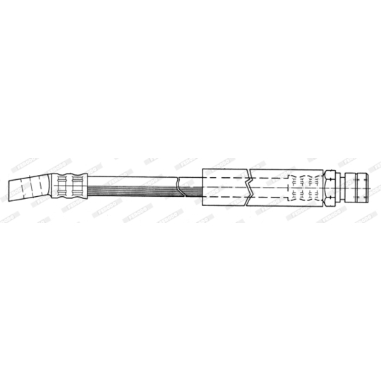 FHY2975 - Brake Hose 