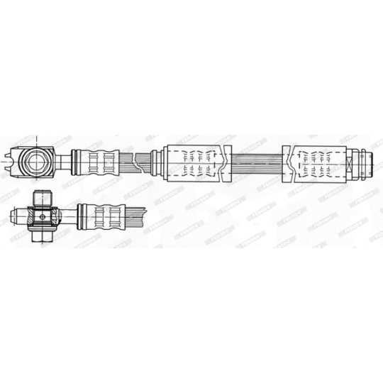 FHY3027 - Brake Hose 