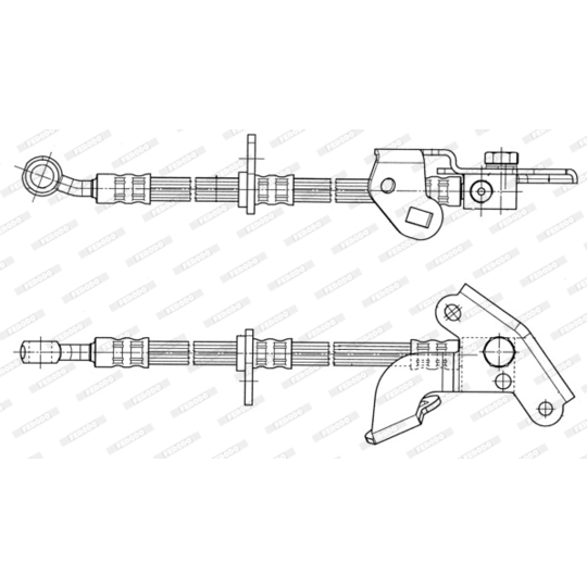 FHY3229 - Brake Hose 