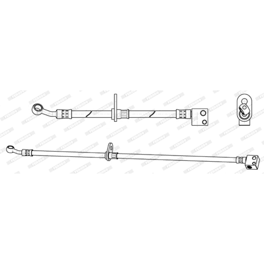 FHY3287 - Brake Hose 