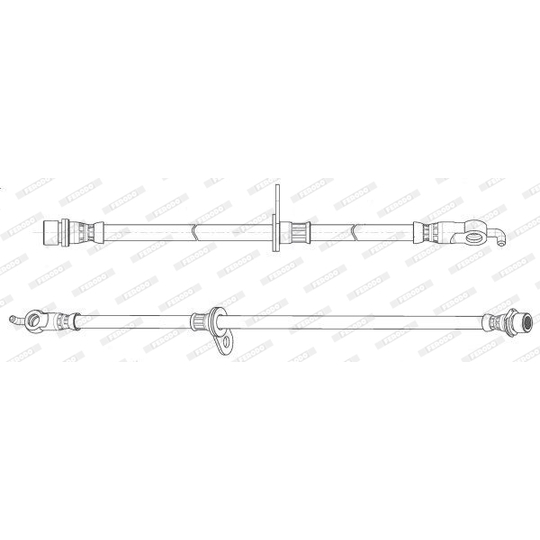 FHY3334 - Brake Hose 