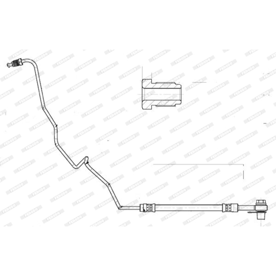 FHY3361 - Brake Hose 