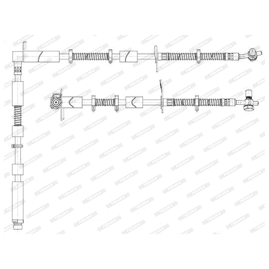 FHY3391 - Brake Hose 