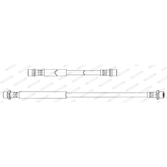 FHY3372 - Brake Hose 