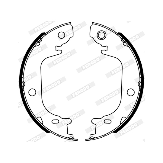 FSB4321 - Brake Shoe Set 