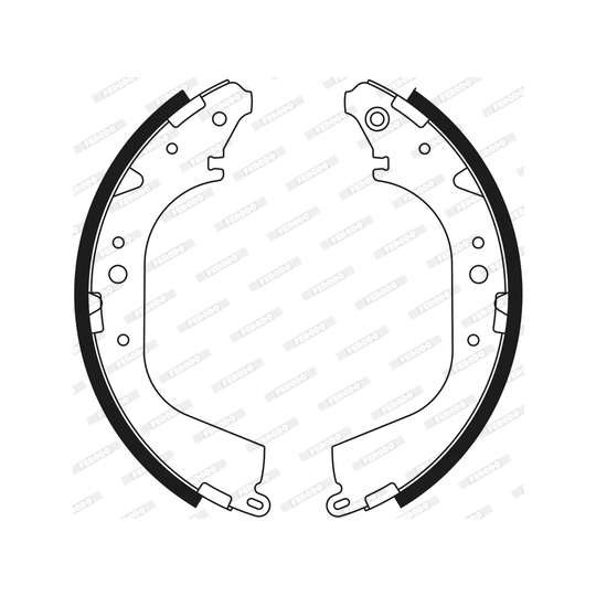 FSB559 - Brake Shoe Set 