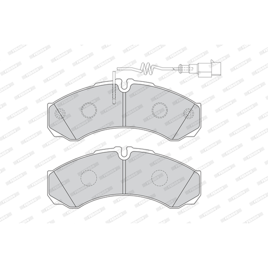 FVR4156 - Brake Pad Set, disc brake 