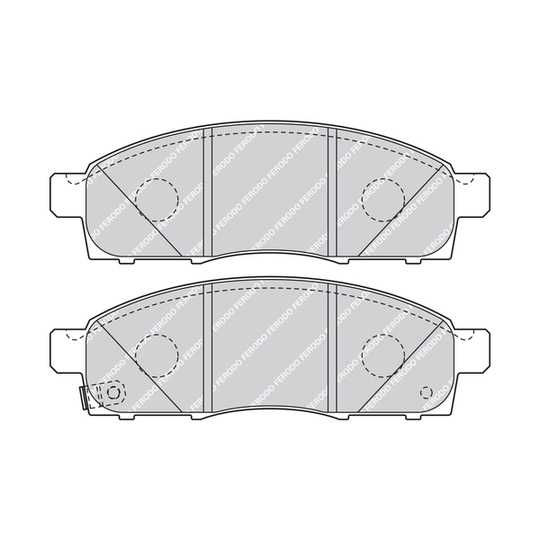 FVR4415 - Brake Pad Set, disc brake 