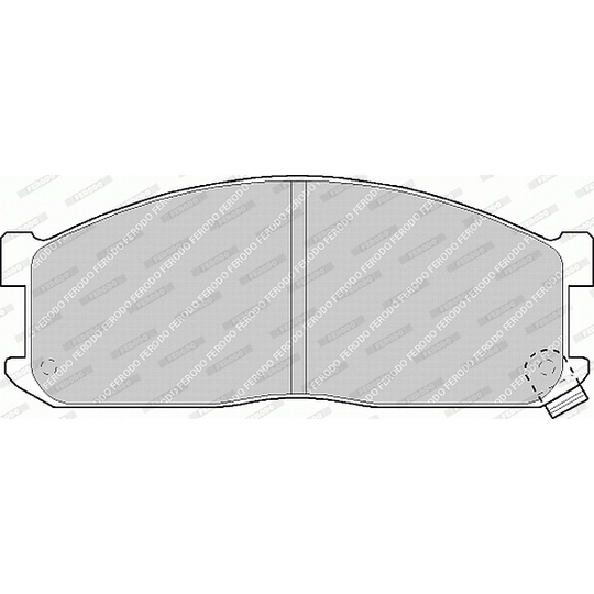 FVR757 - Brake Pad Set, disc brake 
