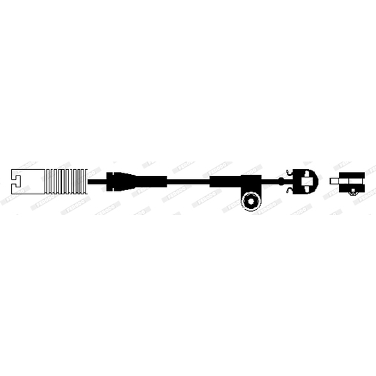 FWI263 - Warning Contact, brake pad wear 