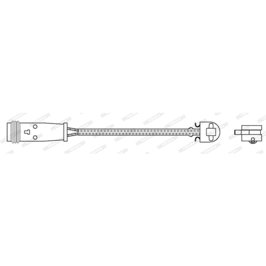 FWI293 - Warning Contact, brake pad wear 