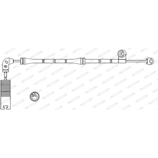 FWI319 - Warning Contact, brake pad wear 