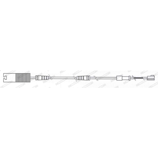 FWI358 - Warning Contact, brake pad wear 