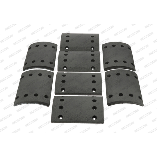 K19574.0-F3658 - Brake Lining Kit, drum brake 