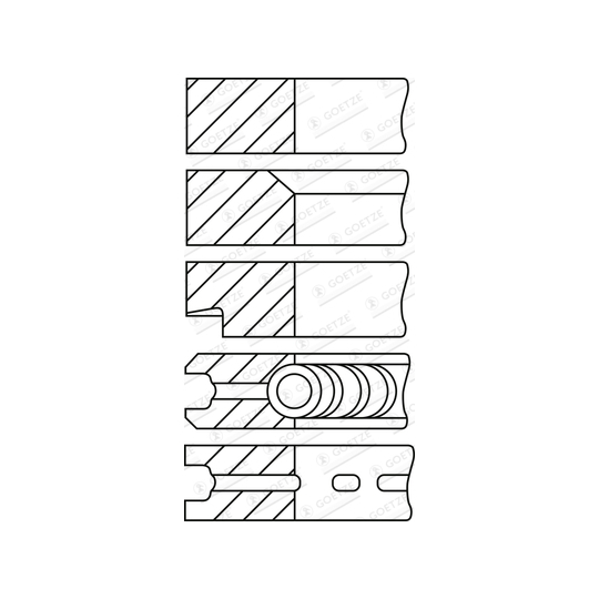 08-160811-00 - Piston Ring Kit 