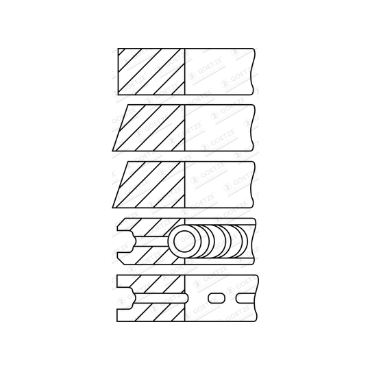 08-164400-00 - Piston Ring Kit 