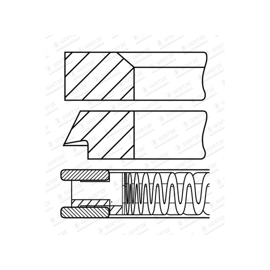 08-424700-00 - Piston Ring Kit 