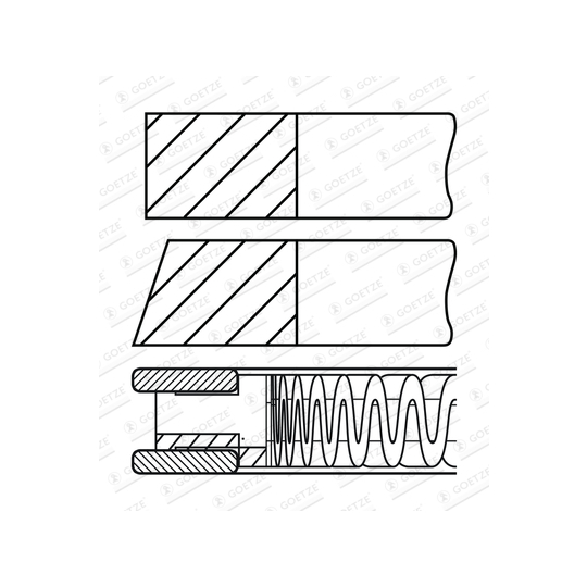 08-437707-00 - Piston Ring Kit 