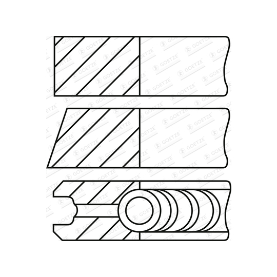 08-432005-00 - Piston Ring Kit 