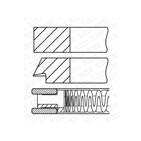 08-448507-00 - Piston Ring Kit 