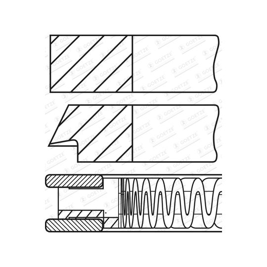 08-448507-00 - Piston Ring Kit 