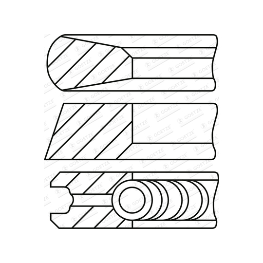 08-445300-00 - Piston Ring Kit 