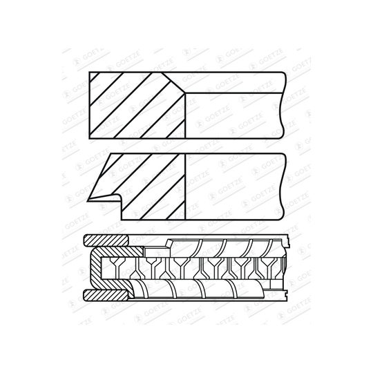 08-451610-00 - Piston Ring Kit 