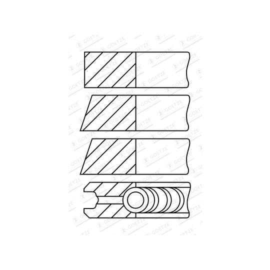 08-522411-00 - Piston Ring Kit 