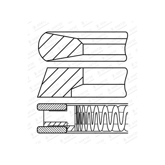 08-451200-00 - Piston Ring Kit 