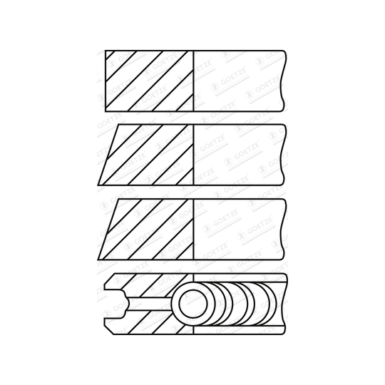 08-522411-00 - Piston Ring Kit 