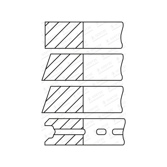 08-522309-00 - Piston Ring Kit 