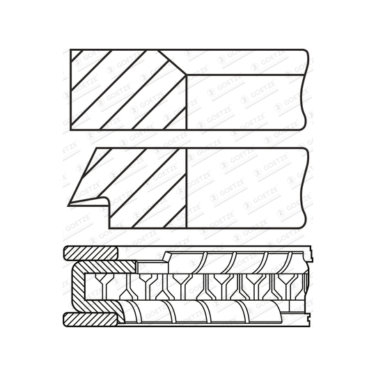 08-451610-00 - Piston Ring Kit 