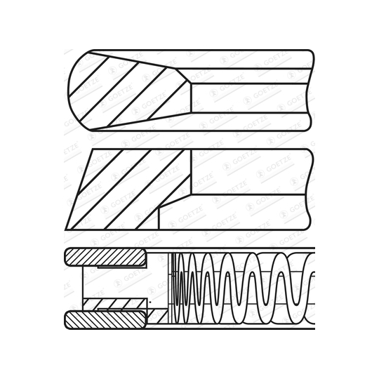 08-451200-00 - Piston Ring Kit 