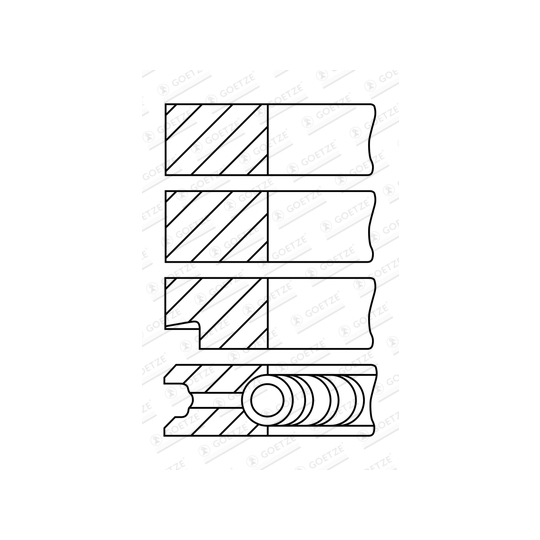 08-527606-00 - Piston Ring Kit 