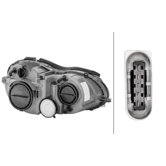 1DB 007 988-191 - Headlight 