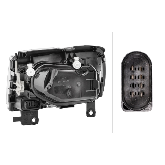 1DF 963 709-051 - Headlight 