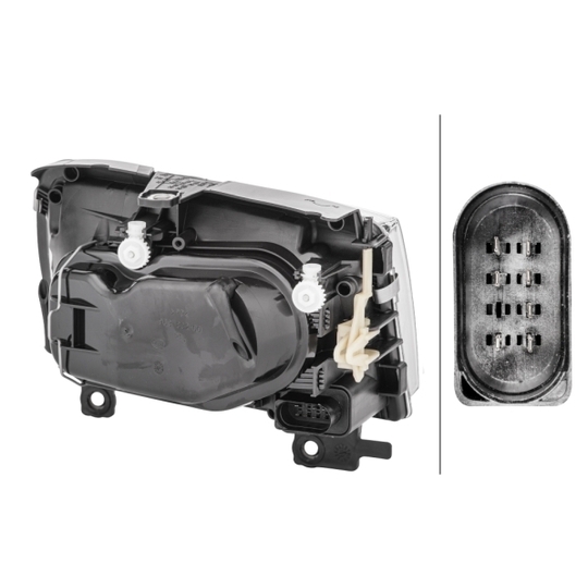 1DF 963 709-061 - Headlight 