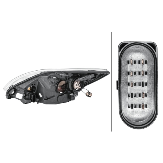 1EE 354 257-021 - Headlight 