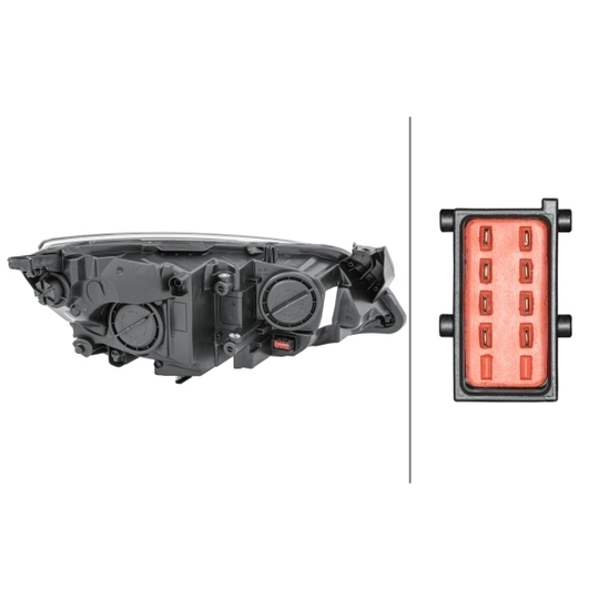 1EG 010 011-611 - Headlight 